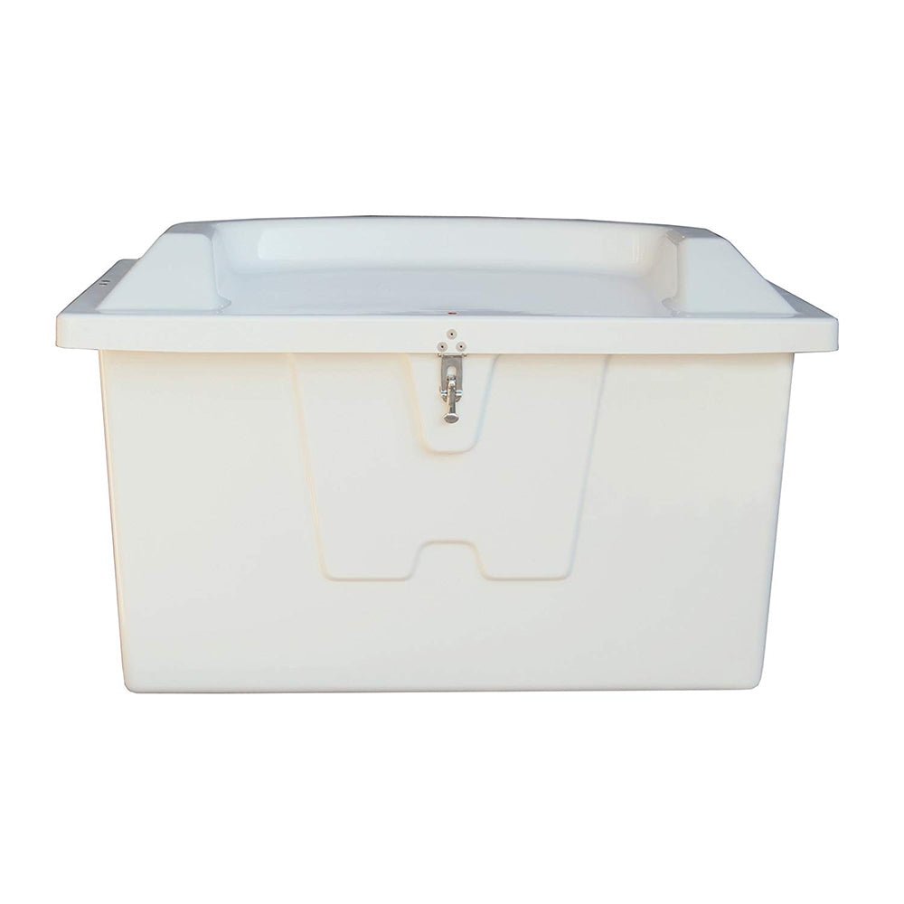 Taylor Made Stow 'n Go Top Seat Dock Box - 27" x 46" x 26" - Small - Get Tight Gear