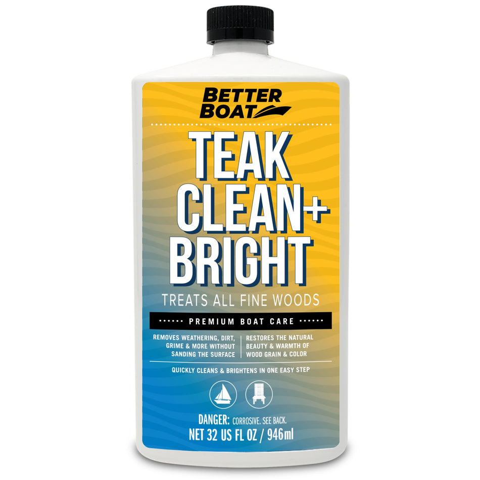 Teak Cleaner and Brightener