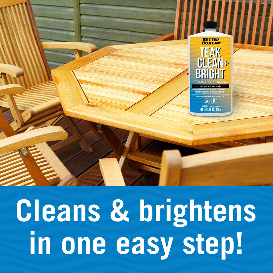 Teak Cleaner and Brightener