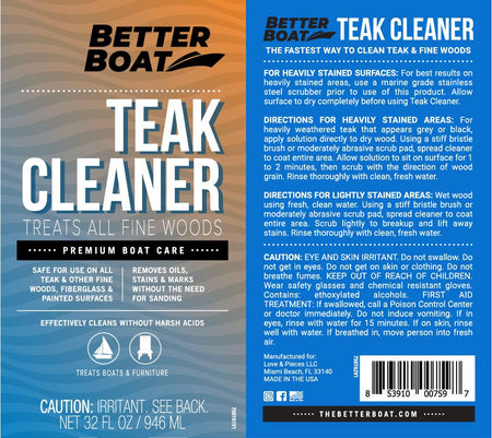 Teak Cleaner - Get Tight Gear
