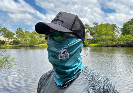 Teal Performance Face Shield - Get Tight Gear