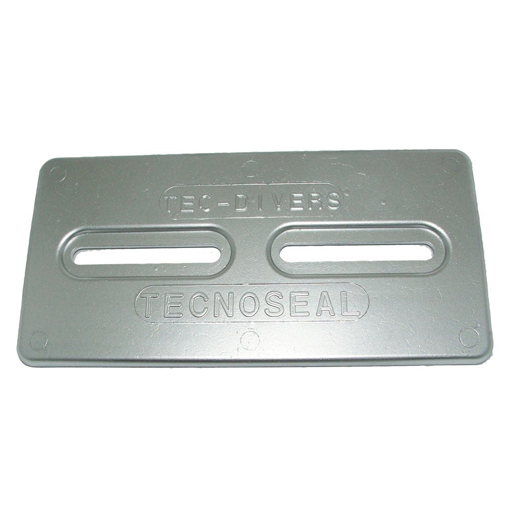 Tecnoseal Aluminum Plate Anode - 12" x 6" x 1/2" - Get Tight Gear