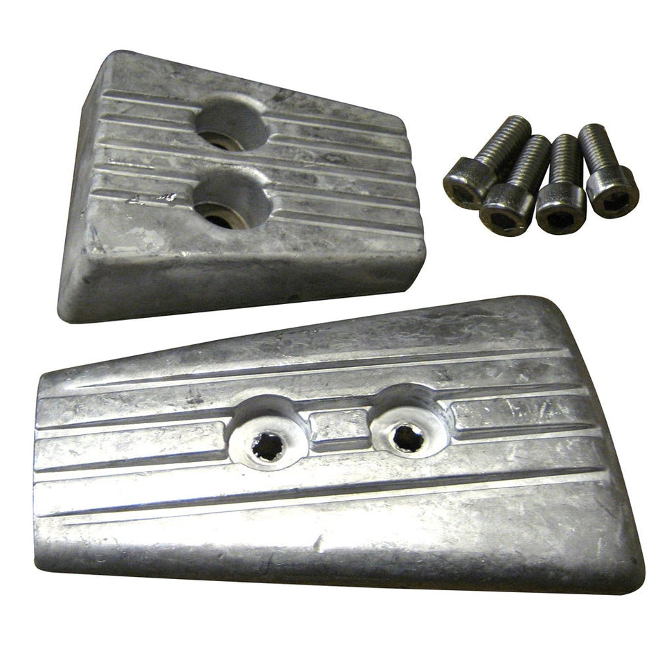 Tecnoseal Anode Kit - Volvo DPSA/SXA - Aluminum - Get Tight Gear