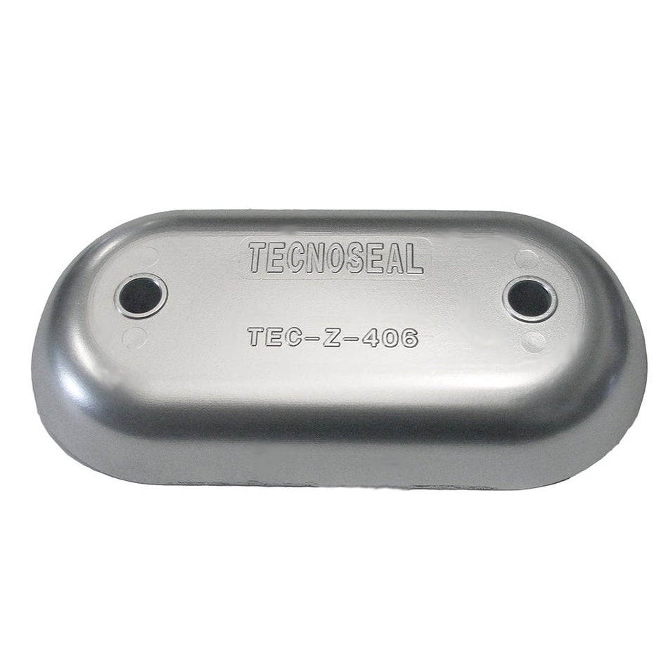 Tecnoseal Magnesium Hull Plate Anode 8 - 3/8" x 4 - 1/32" x 1 - 1/16" - Get Tight Gear