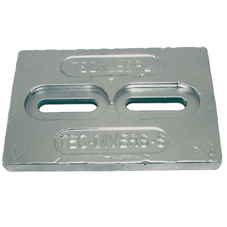 Tecnoseal Mini Aluminum Plate Anode 6" x 4" x 1/2" - Get Tight Gear
