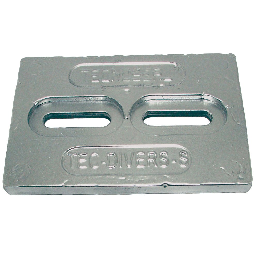 Tecnoseal Mini Zinc Plate Anode 6" x 4" x 1/2" - Get Tight Gear