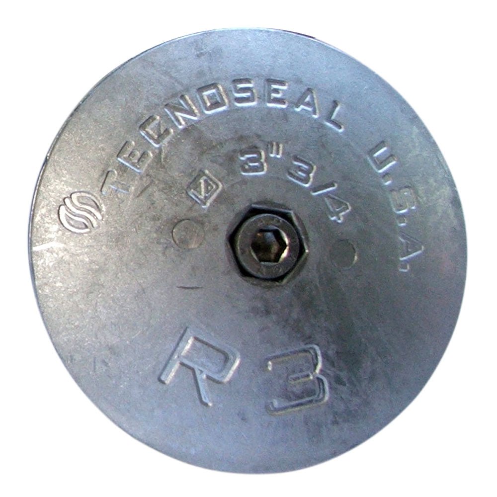 Tecnoseal R3MG Rudder Anode - Magnesium - 3 - 3/4" Diameter - Get Tight Gear