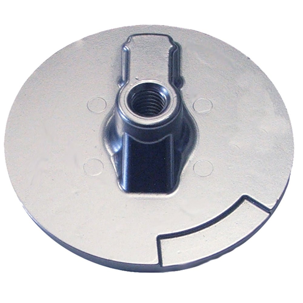 Tecnoseal Trim Plate Anode - Zinc Flat Mercury Alpha f/Engines - Get Tight Gear