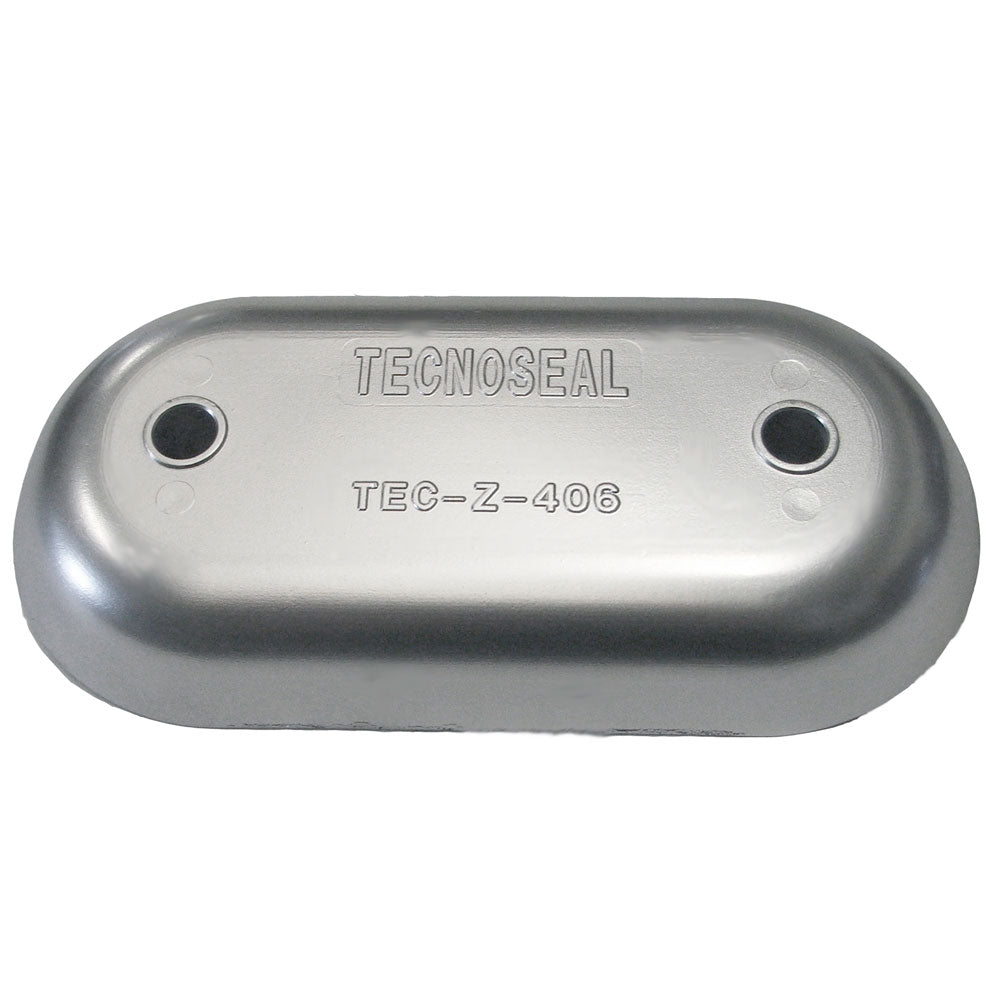 Tecnoseal Z406 Hull Plate Anode - Zinc - Get Tight Gear
