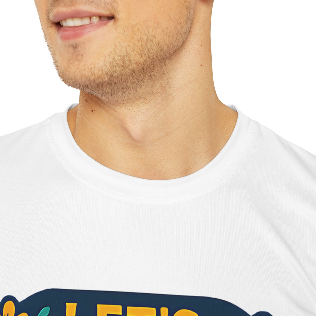 Tee - Lets Taco Bout Fishing Men's Polyester Tee - Get Tight Gear