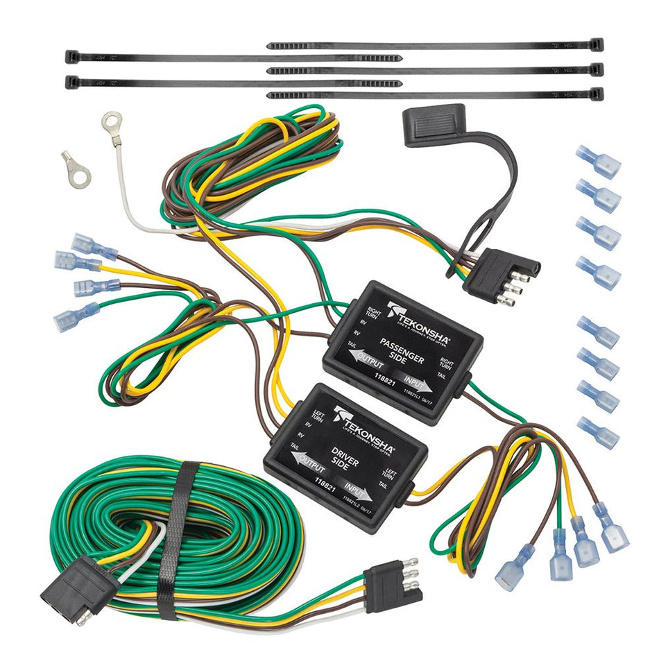 Tekonsha Taillight Isolating System w/4 - Flat - Get Tight Gear