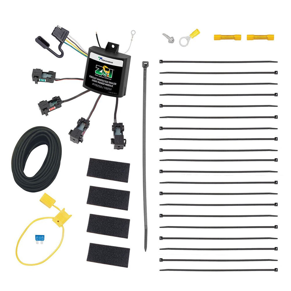 Tekonsha ZCI Zero Contact Interface Universal ModuLite & Installation Kit - Get Tight Gear
