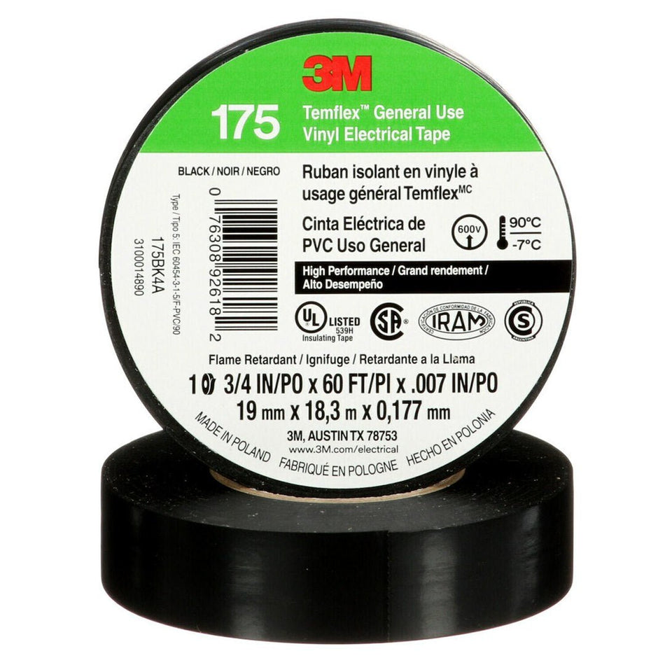 TEMFLEX VINYL ELECTRICAL TAPE - Get Tight Gear