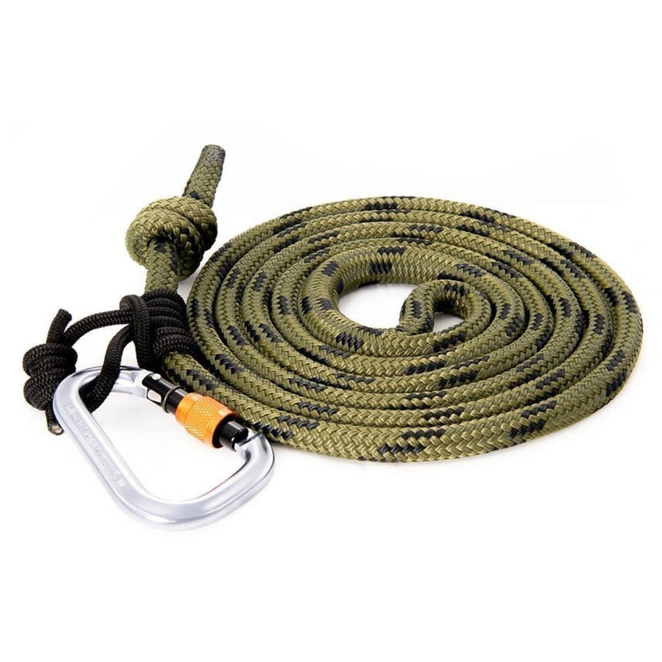 Tethrd Linemans Belt Kit 11mm Rope w/ 2 Carabiners - Get Tight Gear