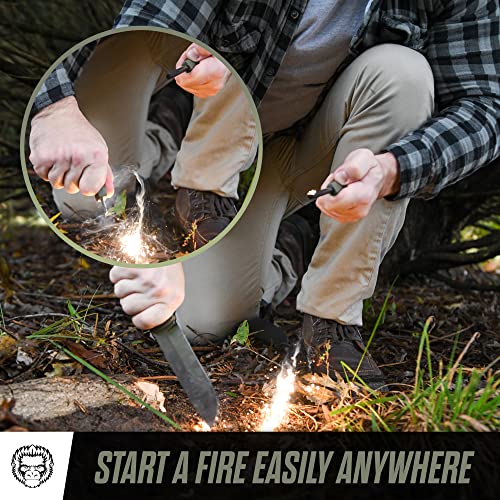 The Bushwhacker D2 Steel Bushcraft Survival Knife Gift Set (Selection) - Get Tight Gear