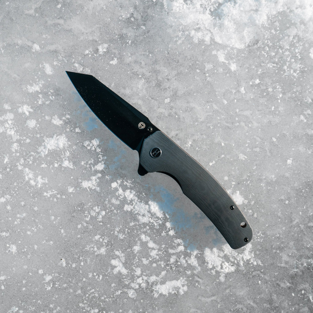 The Clip Point Folding Pocket Knife Giftset for Men and Women (Black and Orange) - Get Tight Gear