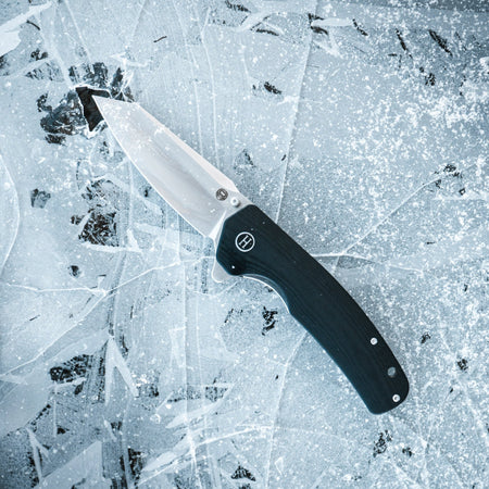 The Clip Point Folding Pocket Knife Giftset for Men and Women (Silver and Black) - Get Tight Gear