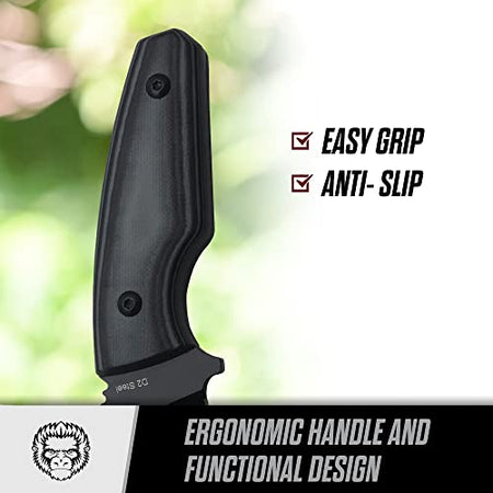 The Grey Tanto Neck Knife Giftset for Outdoors - Get Tight Gear