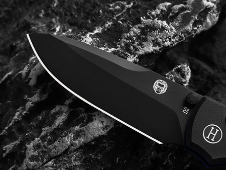 The Loyalist Folding Pocket Knife Giftset for Men and Women (Black and Blue) - Get Tight Gear