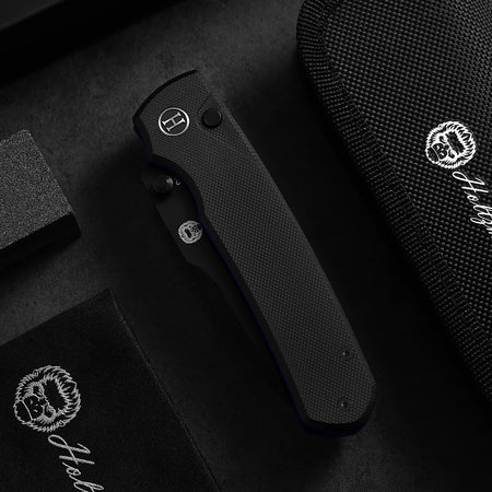 The Loyalist Folding Pocket Knife Giftset for Men and Women (Black and Blue) - Get Tight Gear