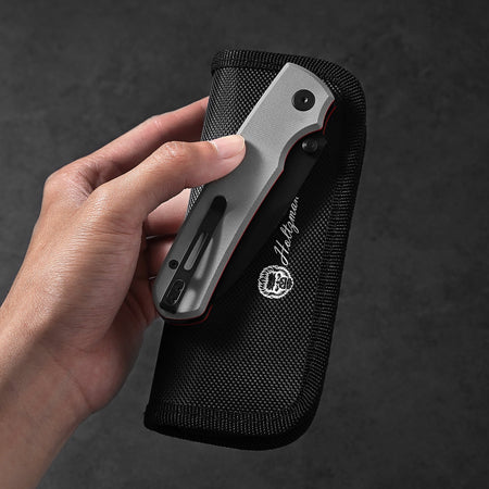 The Loyalist Folding Pocket Knife Giftset for Men and Women (Black and White) - Get Tight Gear