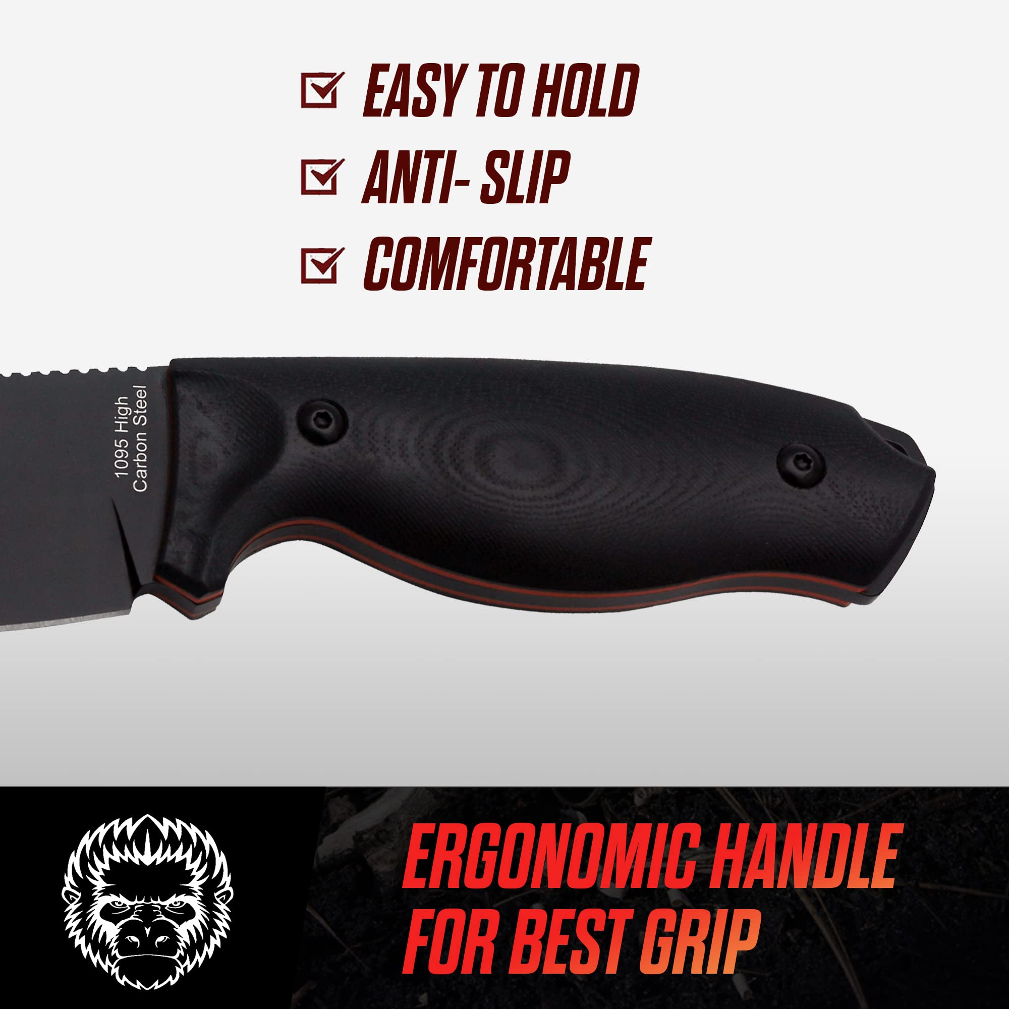 The Naked Bloodline Survival Knife Giftset for Men - Get Tight Gear