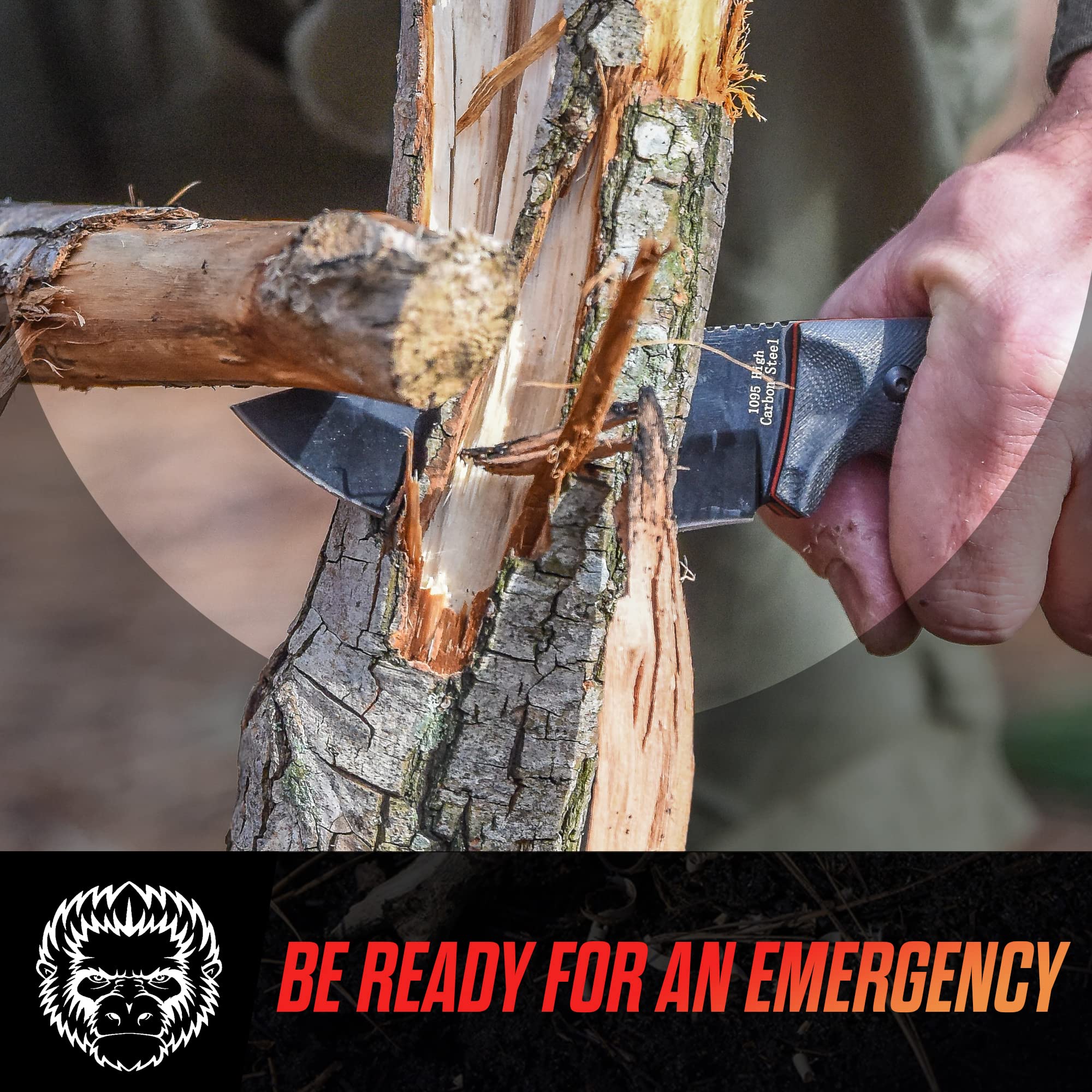 The Naked Bloodline Survival Knife Giftset for Men - Get Tight Gear