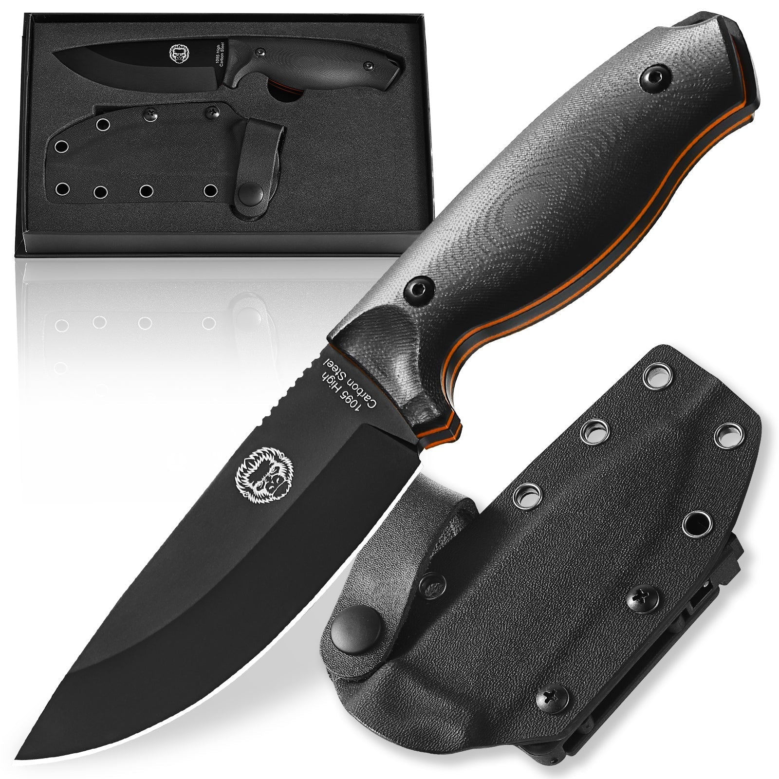 The Naked Bloodline Survival Knife Giftset for Men - Get Tight Gear