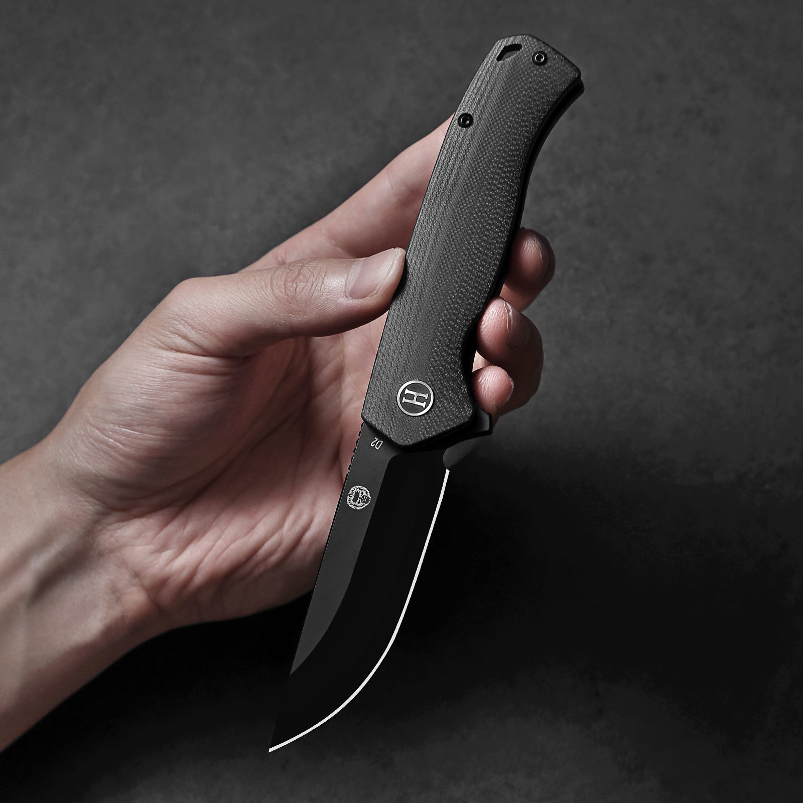 The Pathfinder Folding Pocket Knife Giftset for Men and Women (Black and Blue) - Get Tight Gear