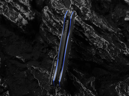 The Pathfinder Folding Pocket Knife Giftset for Men and Women (Black and Blue) - Get Tight Gear