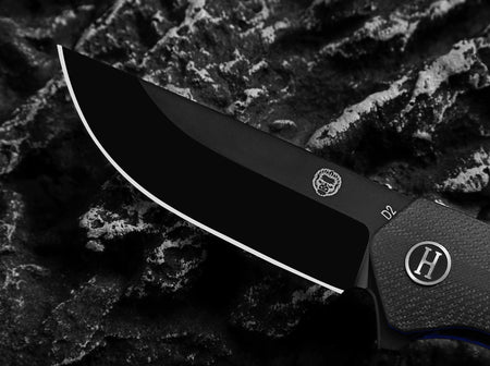 The Pathfinder Folding Pocket Knife Giftset for Men and Women (Black and Blue) - Get Tight Gear