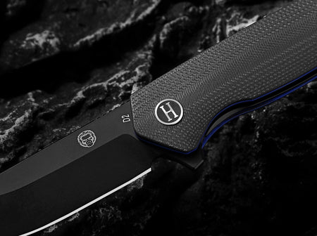 The Pathfinder Folding Pocket Knife Giftset for Men and Women (Black and Blue) - Get Tight Gear