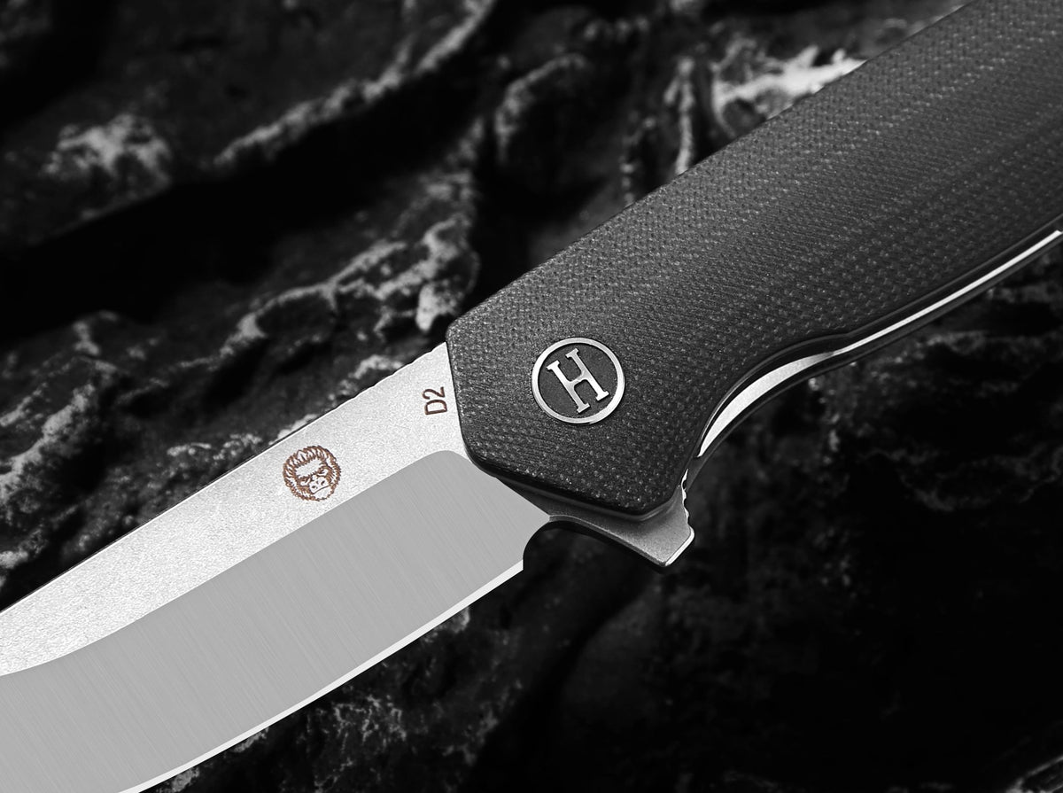 The Pathfinder Folding Pocket Knife Giftset for Men and Women (Black and Silver) - Get Tight Gear