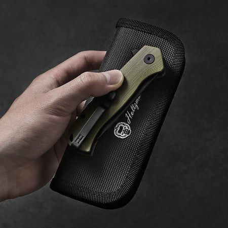 The Pathfinder Folding Pocket Knife Giftset for Men and Women (Green and Silver) - Get Tight Gear