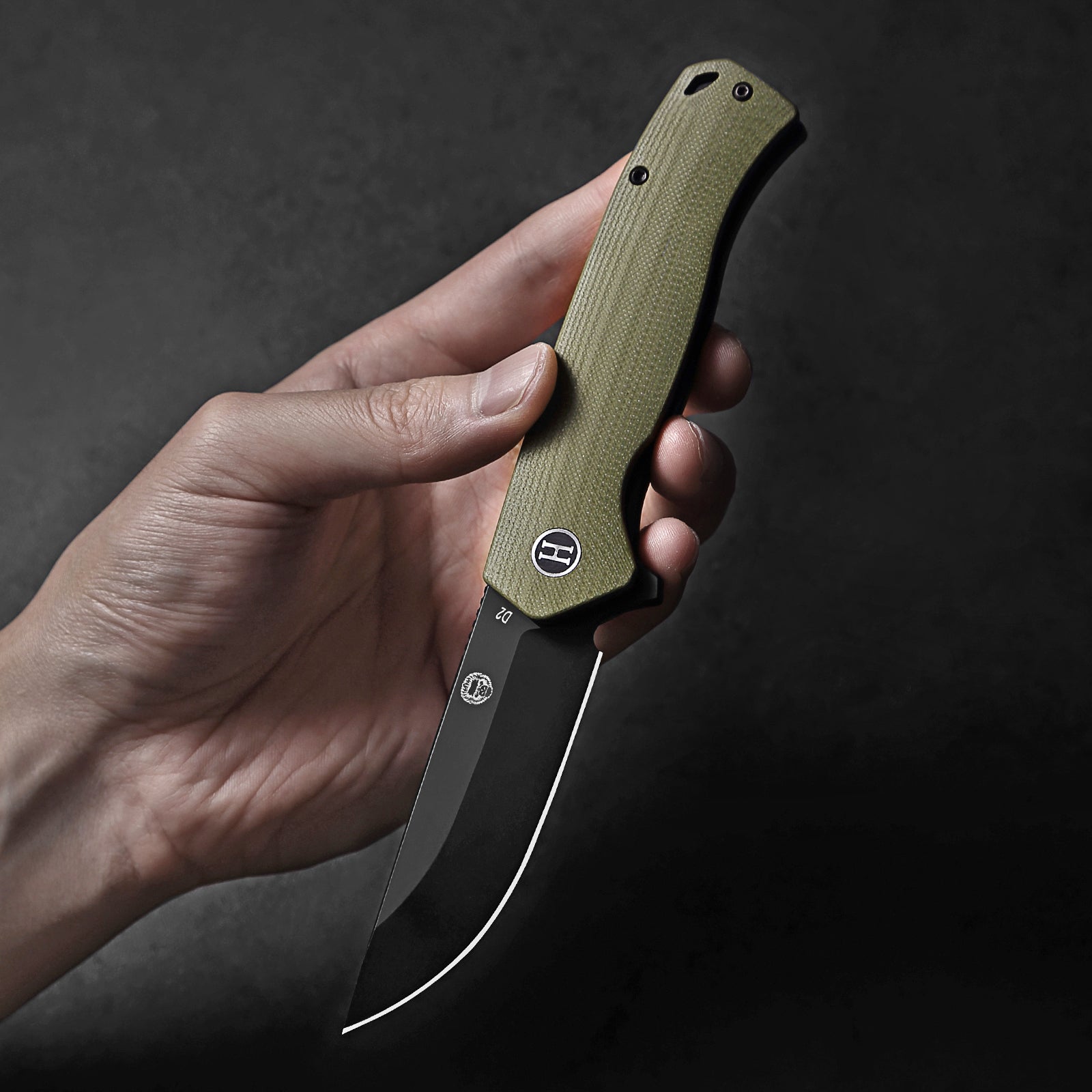 The Pathfinder Folding Pocket Knife Giftset for Men and Women (Green and Silver) - Get Tight Gear