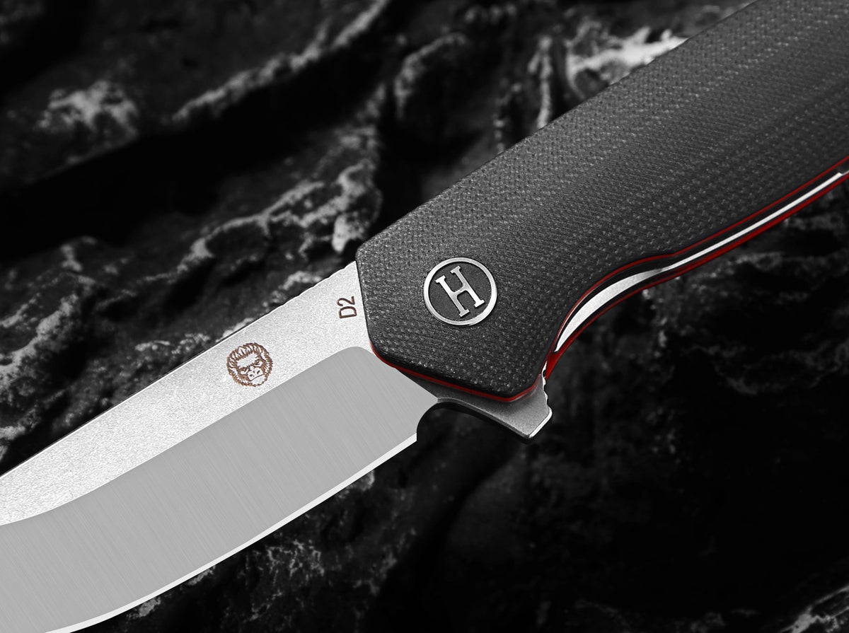The Pathfinder Folding Pocket Knife Giftset for Men and Women (Silver and Red) - Get Tight Gear