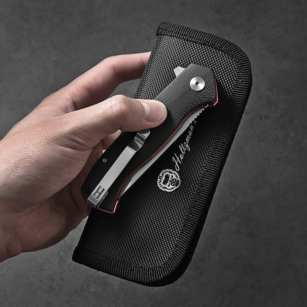 The Pathfinder Folding Pocket Knife Giftset for Men and Women (Silver and Red) - Get Tight Gear