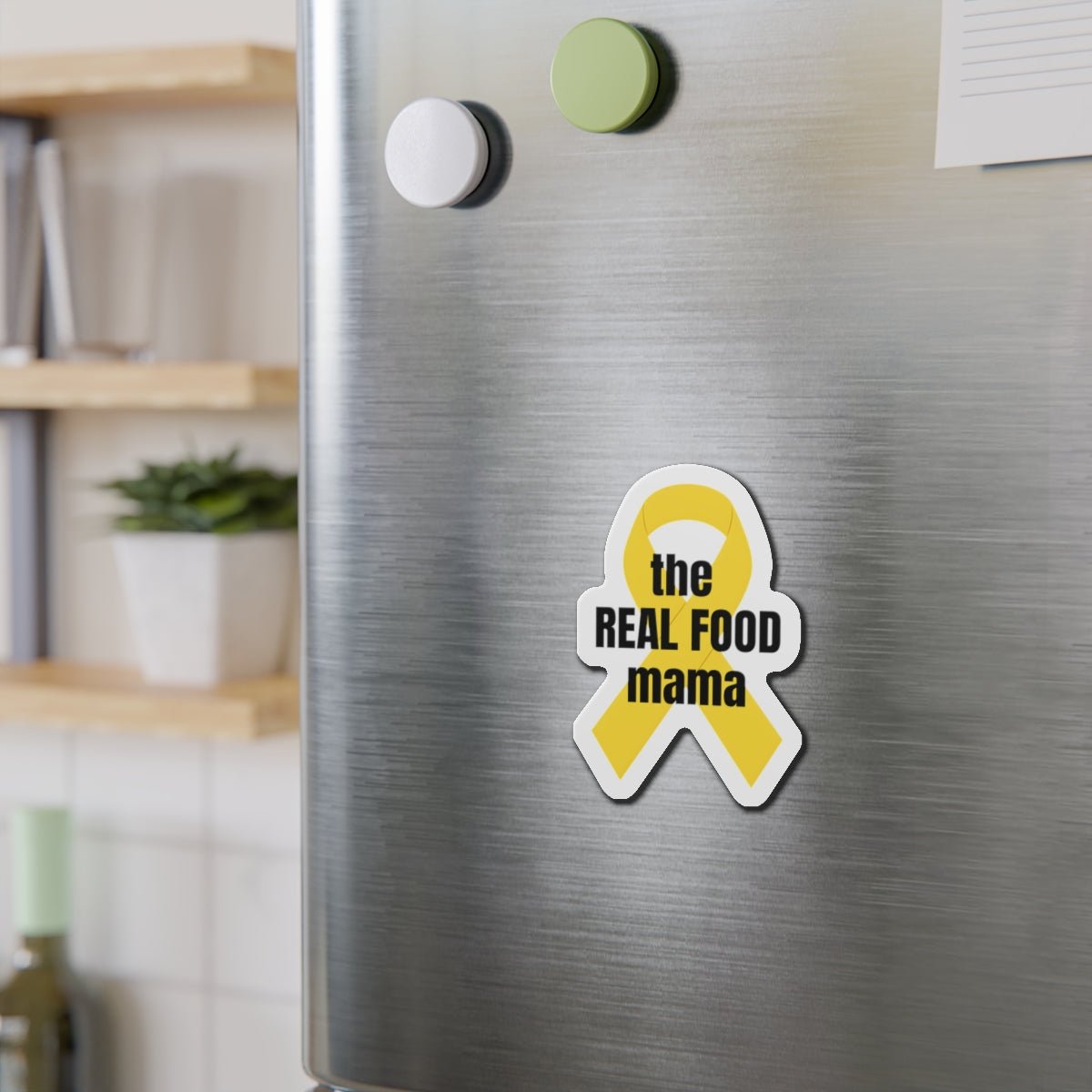 the REAL FOOD mama Die - Cut Magnet - Get Tight Gear