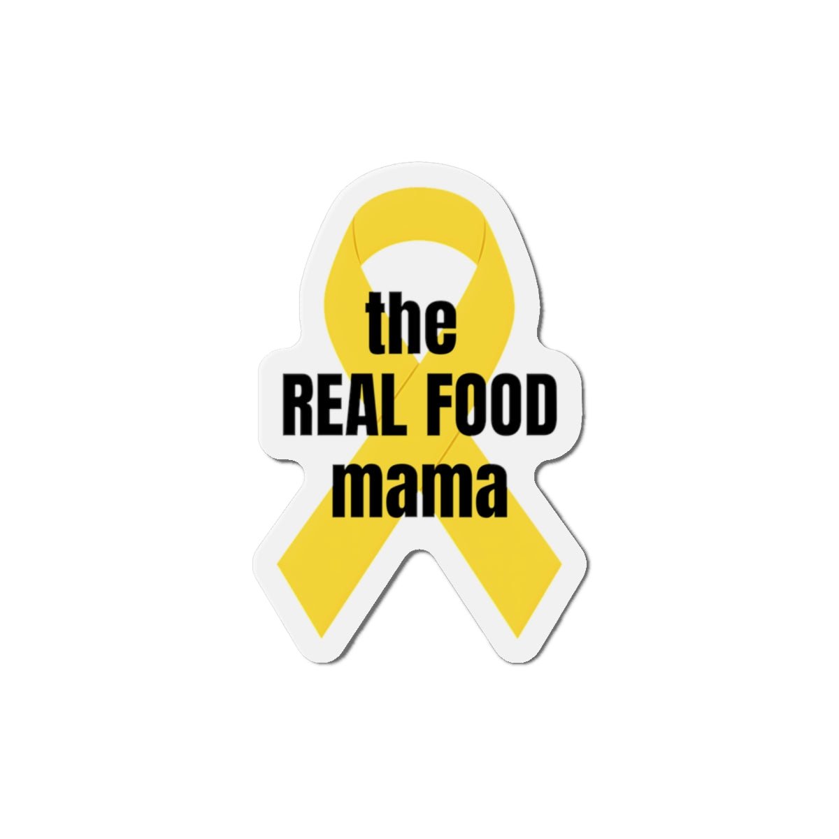 the REAL FOOD mama Die - Cut Magnet - Get Tight Gear