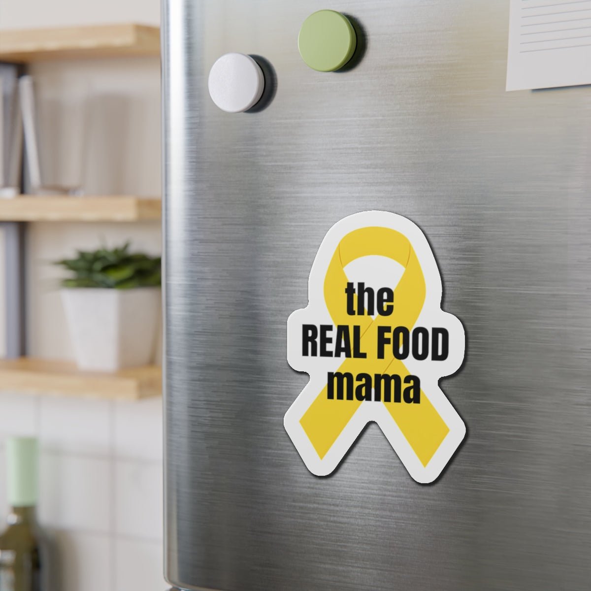 the REAL FOOD mama Die - Cut Magnet - Get Tight Gear