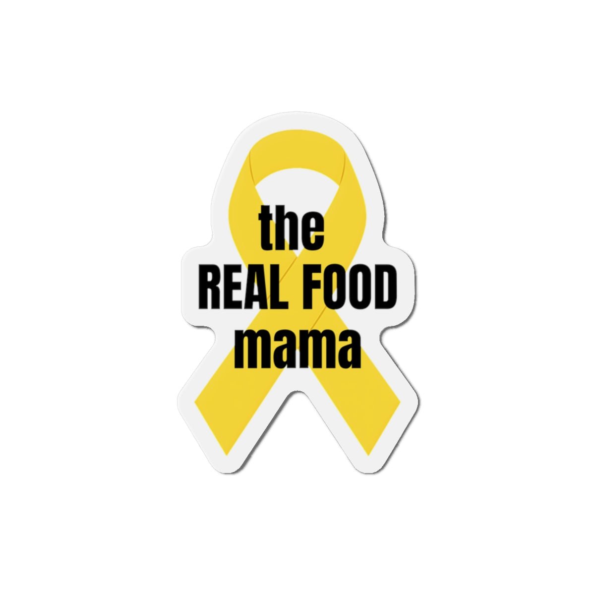 the REAL FOOD mama Die - Cut Magnet - Get Tight Gear