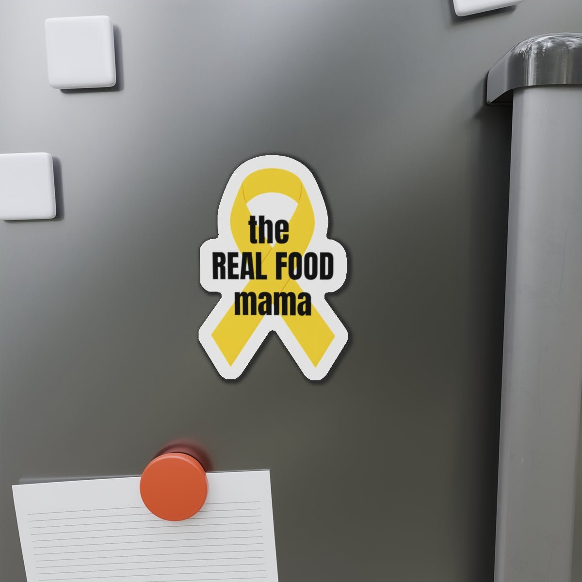 the REAL FOOD mama Die - Cut Magnet - Get Tight Gear