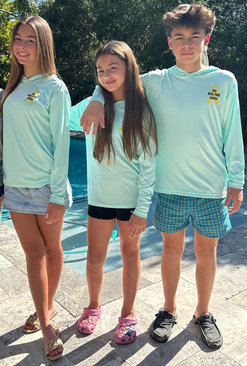 the REAL FOOD mama – Sarcoma Awareness Hoodie (Youth) - Get Tight Gear