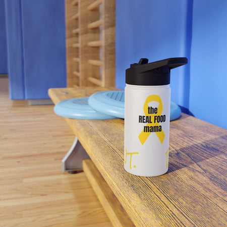 the REAL FOOD mama Stainless Steel Water Bottle - Get Tight Gear