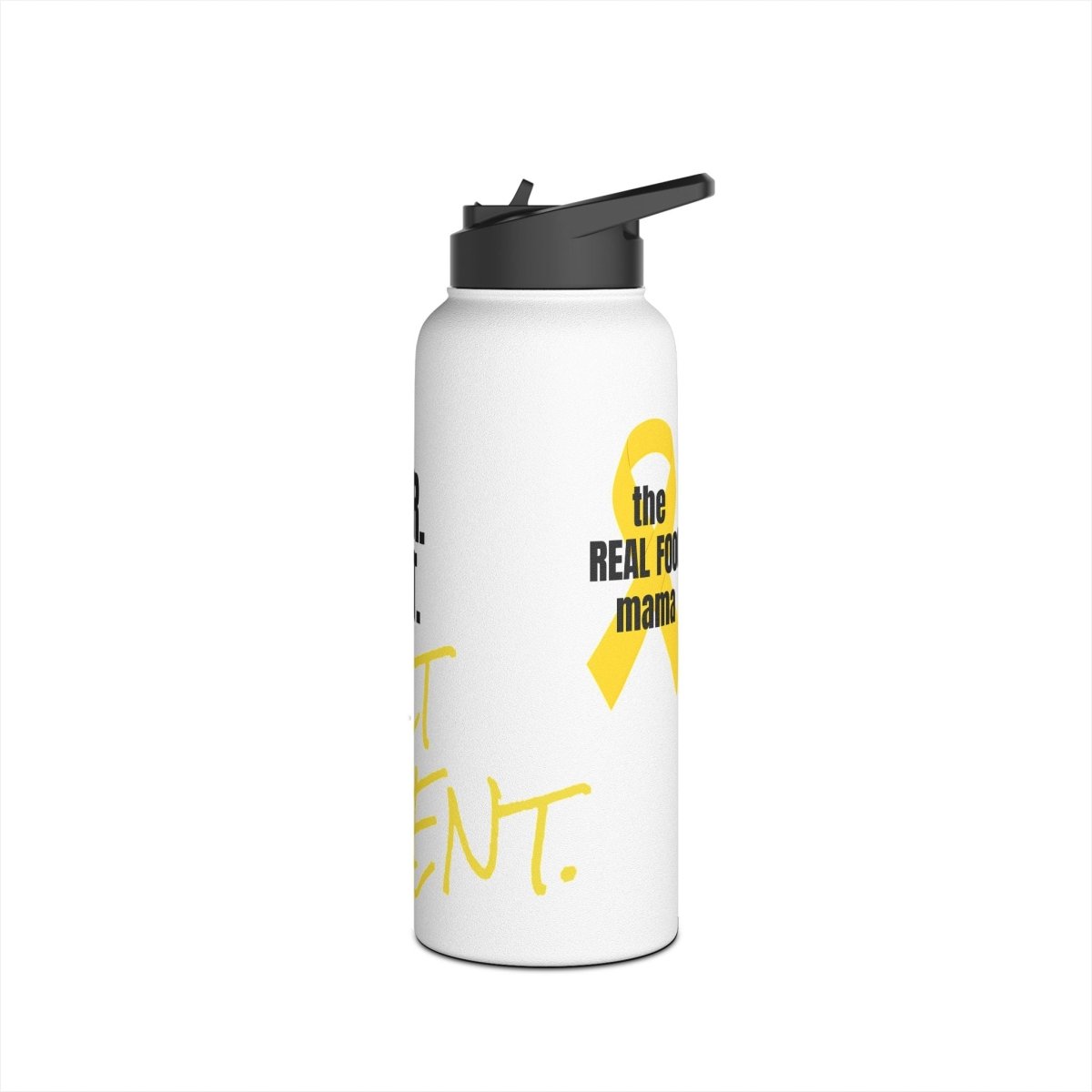 the REAL FOOD mama Stainless Steel Water Bottle - Get Tight Gear
