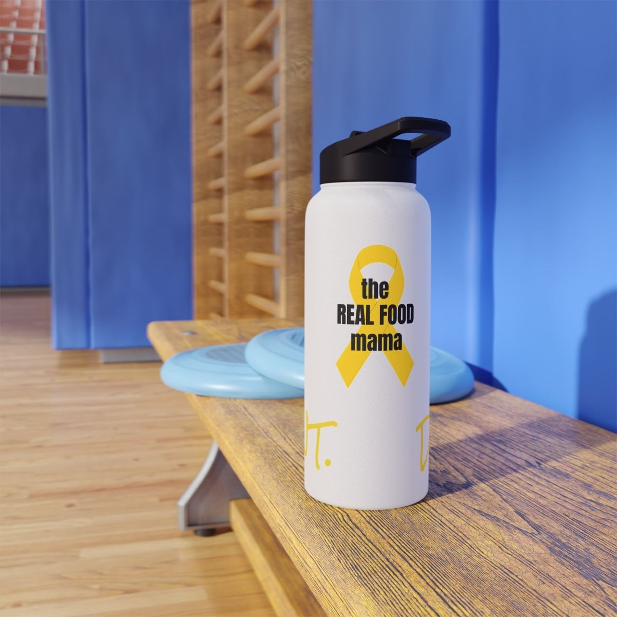 the REAL FOOD mama Stainless Steel Water Bottle - Get Tight Gear