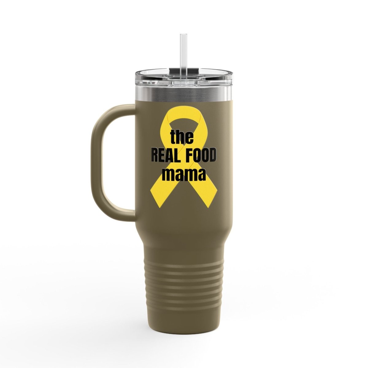 the REAL FOOD mama Travel Mug - Insulated Travel Mug, 40oz - Get Tight Gear