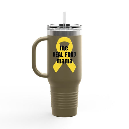 the REAL FOOD mama Travel Mug - Insulated Travel Mug, 40oz - Get Tight Gear