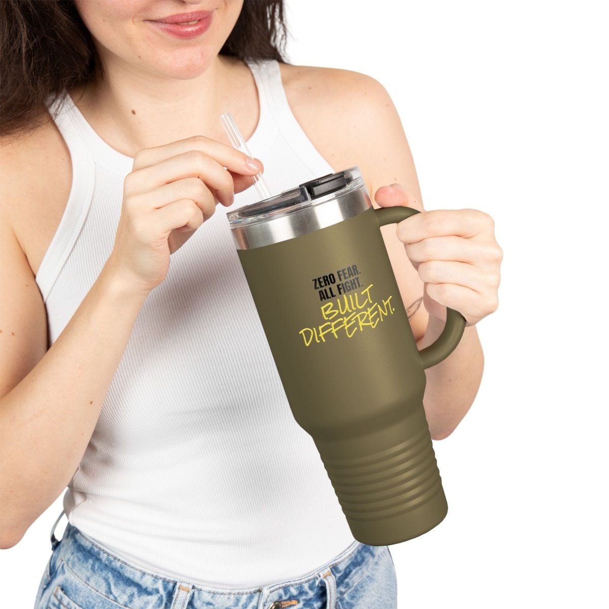 the REAL FOOD mama Travel Mug - Insulated Travel Mug, 40oz - Get Tight Gear