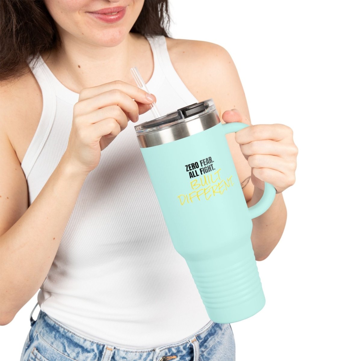 the REAL FOOD mama Travel Mug - Insulated Travel Mug, 40oz - Get Tight Gear